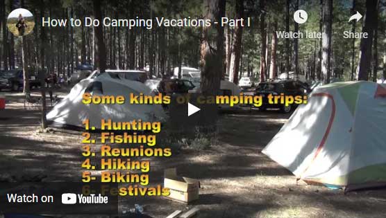 Camping vacations part 1 video image