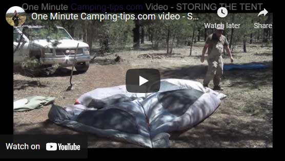 The easy way to store a tent video image.
